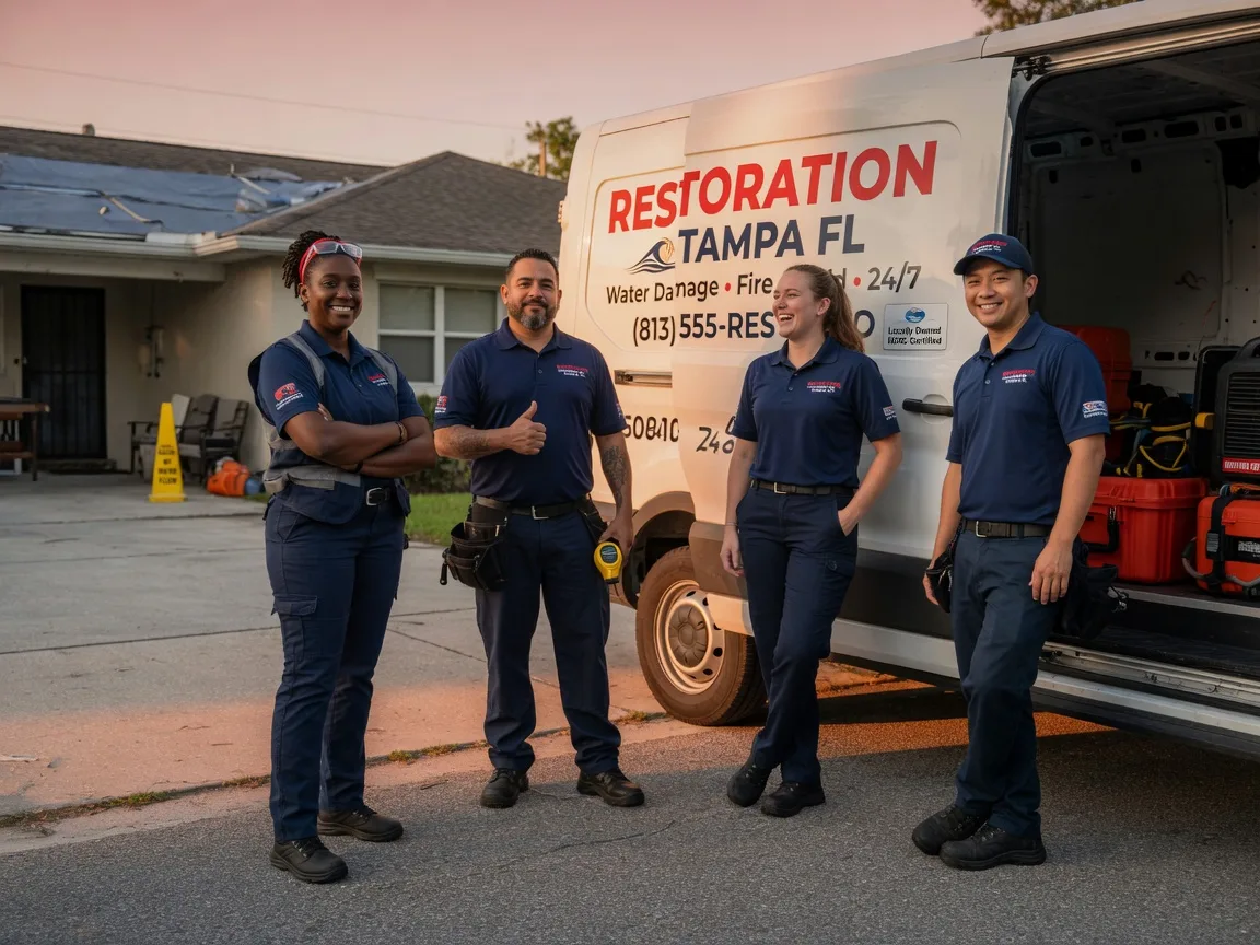 Water Damage Restoration company in Knott, TX